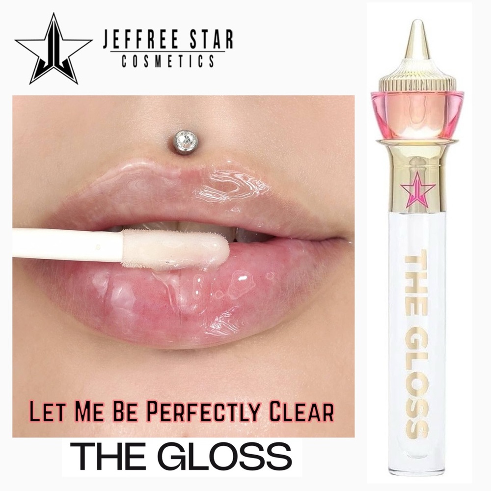 Let Me Be Perfectly Clear 🦄 Jeffree Star Cosmetics The Gloss • New in Box